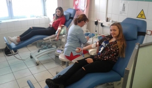 Krwiodawcy z ZSCKR w Nowym Targu