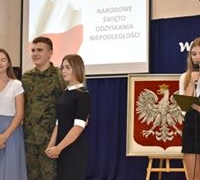 Narodowe Święto Odzyskania Niepodległości w ZS CKR w Gołotczyżnie