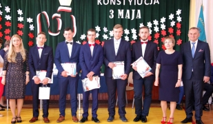 Uroczystość zakończenia roku szkolnego 2018/2019 maturzystów.