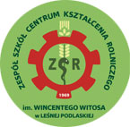 Logo Zespół Szkół Centrum Kształcenia Rolniczego im. Wincentego Witosa  w LEŚNEJ PODLASKIEJ