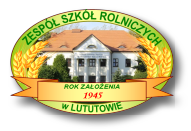 Logo Zespół Szkół Rolniczych Im. Wincentego Baranowskiego  w LUTUTOWIE