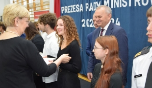 Julia Pudełko z ZS CKR w Starym Lubiejewie wśród 50 stypendystów Prezesa Rady Ministrów w subregionie ostrołęckim