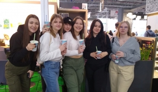 Wycieczka uczniów ZS CKR w Starym Lubiejewie na targi Expo Sweet